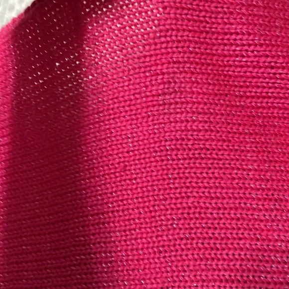 Vintage 80s Jaclyn Smith Knit Pink Sweater - Picture 12 of 16